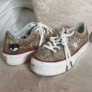 Chiara Ferragni x Converse Wmns One Star Platform Ox 'Glitter'